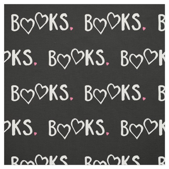 Tela El amor reserva corazones rosados (Retal)