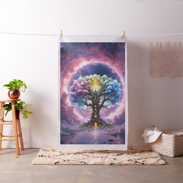 Tela El Árbol Celestial de los Reinos Eternos. (In Situ)