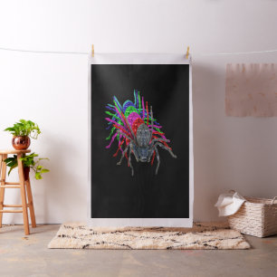 Tela El arte pop de la araña del cazador,
