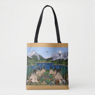 Tela El bolso de Nez Perce