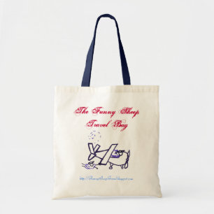 Tela El bolso divertido del viaje de las ovejas