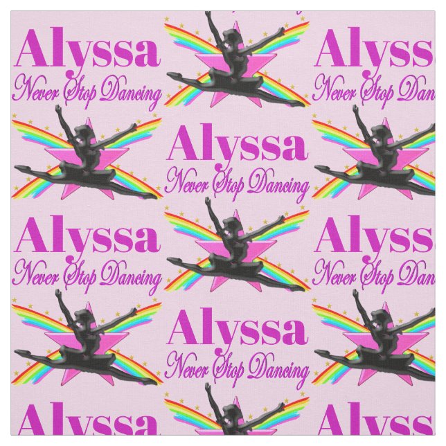 Tela EL bonito NUNCA DEJA DE BAILAR EL TEJIDO PERSONALI (Retal)