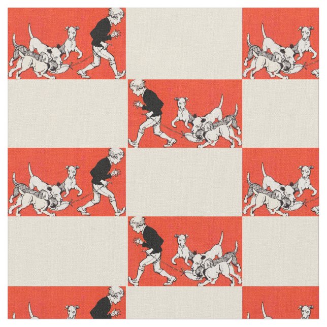 Tela el caminante del perro (De cerca)