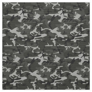 Tela El camuflaje gris carbón vegetal DIY