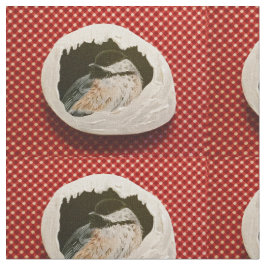 Tela El chickadee de cheques