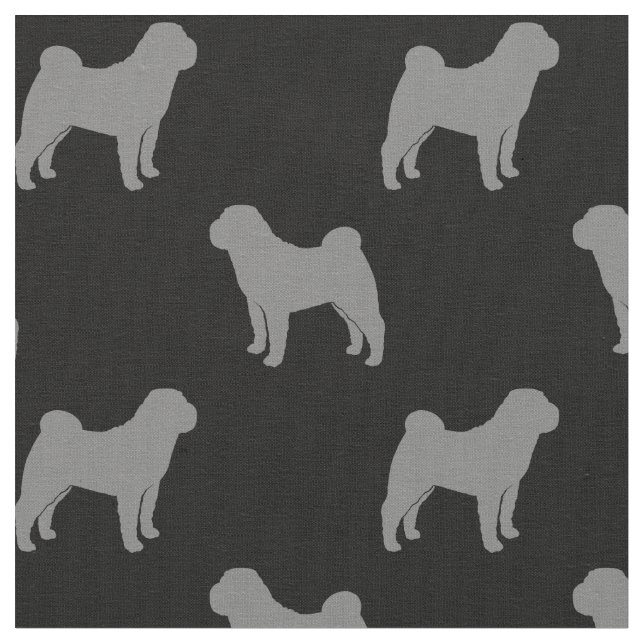 Tela El chino Shar-Pei siluetea el modelo (De cerca)