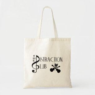 Tela El club de la distracción, bolso