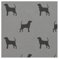 El Coonhound negro y del moreno siluetea el modelo