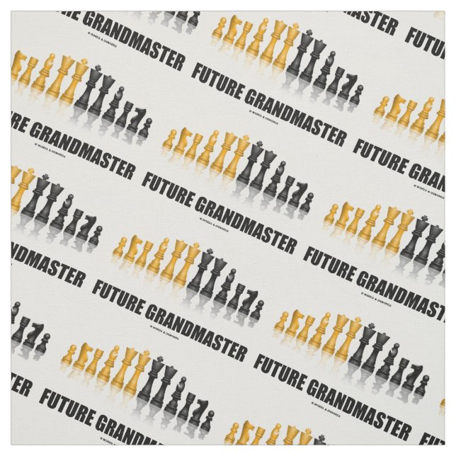 Tela El decir futuro del jugador de ajedrez del juego (Retal)