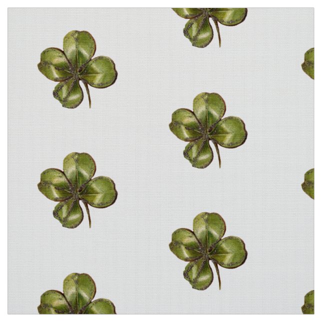TELA EL DÍA DE SAN PATRICK EL FIESTA VERDE IRLANDÉS SHA (Retal)