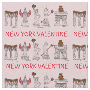 Tela El día de San Valentín de amor de New York City NY