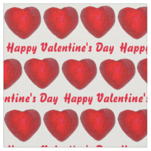 Tela El día de San Valentín de Corazón de Chocolate de