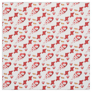 Tela El día de San Valentín Fabric