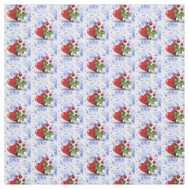 Tela El día de San Valentín Fabric (Retal)