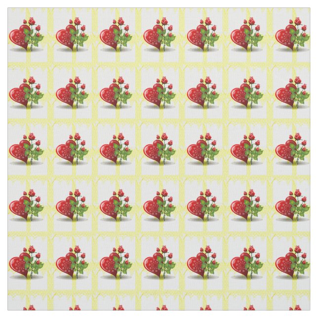 Tela El día de San Valentín Fabric (Retal)