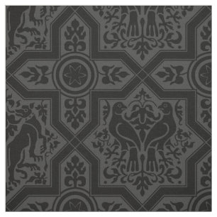 Tela El entrelazado de las aves medievales y los hongos