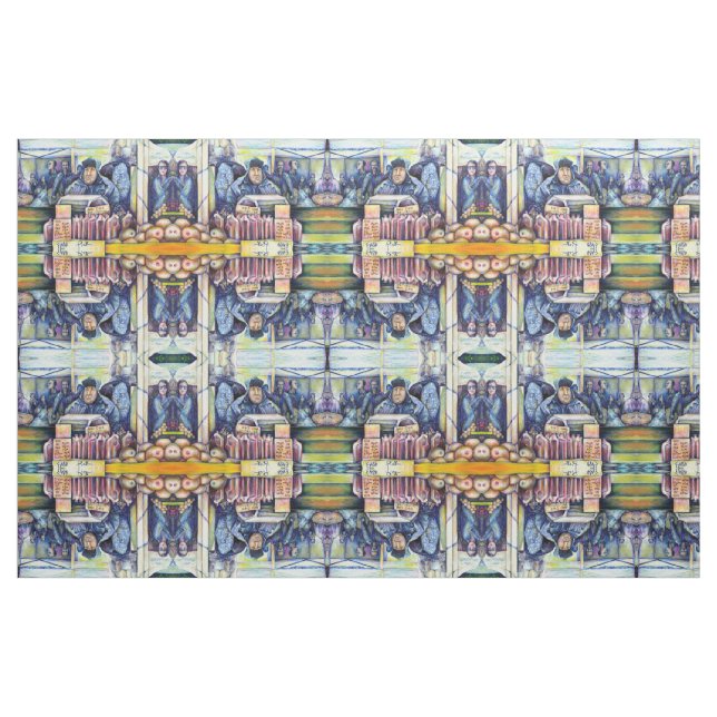 Tela Él Escuchó, Lo Que Vi ("Cuarto gordo" (fat quarter))