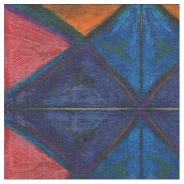 Tela El Experimento Crayo (De cerca)