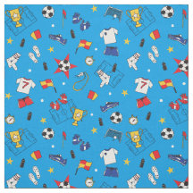 El fútbol como tema de deporte con patrones