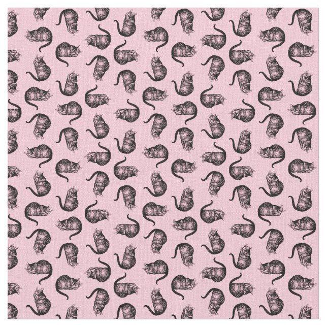 Tela El gato de Cheshire de Alicia en el PERSONALIZADO  (De cerca)