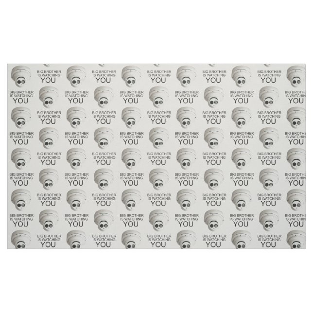 Tela El Gran Hermano te mira ("Cuarto gordo" (fat quarter))
