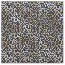 Tela El guepardo tiene la marina y el oro