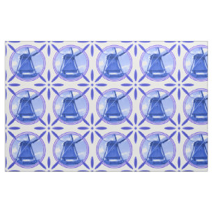 Tela El holandés del vintage teja el molino de viento