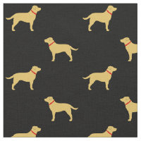 El labrador retriever amarillo siluetea los