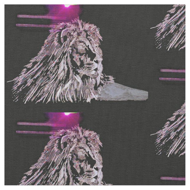 Tela El león (De cerca)