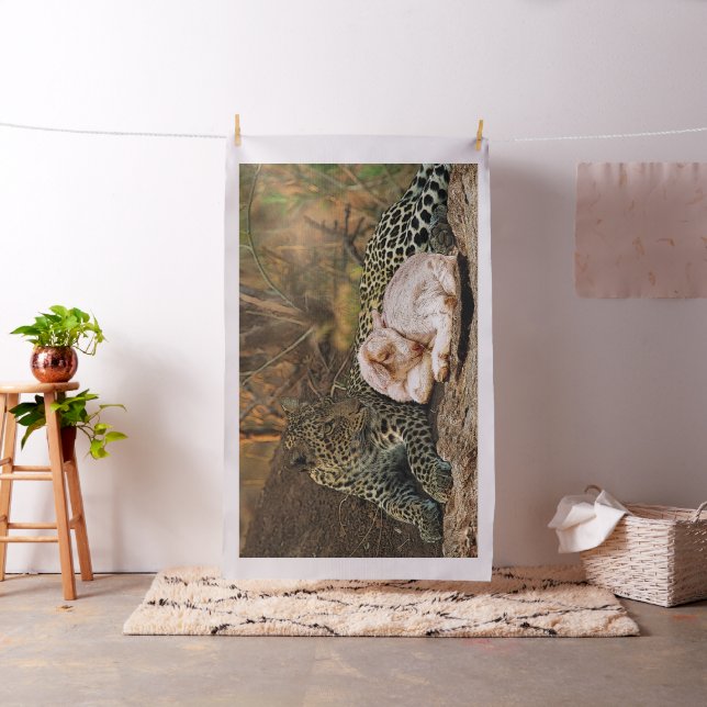 Tela El leopardo se tumbará con el cordero Isaías 11 (In Situ)