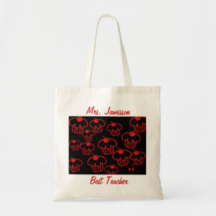 Tela El mejor bolso de la lona del profesor,