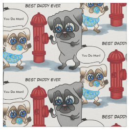 Tela El mejor padre del barro amasado del papá y bebé