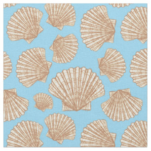 Tela El modelo el del Seashell del estilo del vintage