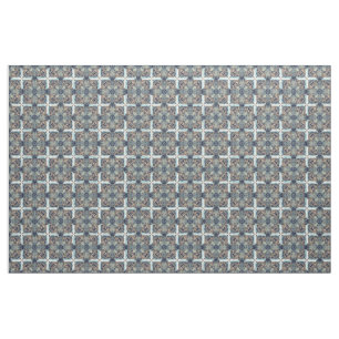 Tela El mosaico multi gris de San Pablo