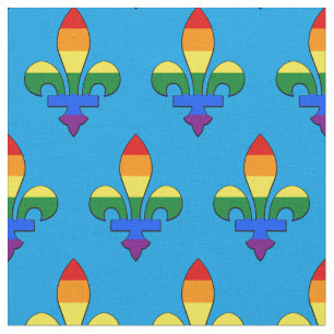Tela El orgullo LGBT fleur-de-lis