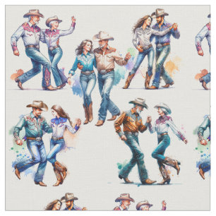 Tela El país de los bailarines occidentales variedad de