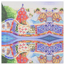 Tela El parque de Gaudi