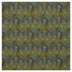 Tela El pavo real empluma las materias textiles