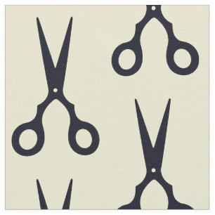 Tela El pelo simple negro Scissors (peluquero/el