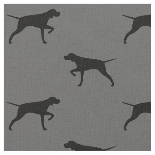 Tela El perro del indicador siluetea el modelo