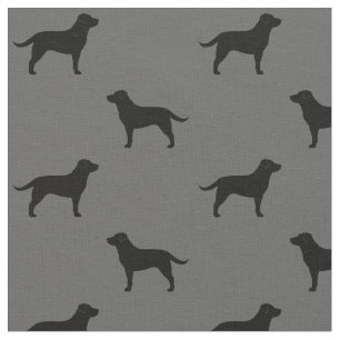 Tela El perro negro de los labradores retrieveres