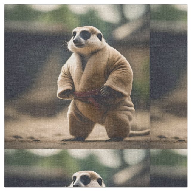Tela El Poderoso Meerkat: La Muerte Del Sumo, (De cerca)