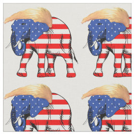 Tela El presidente ZSSG, presidente de Trump, elefante