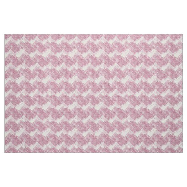 Tela El rosa brilla sobre el blanco. ("Cuarto gordo" (fat quarter))