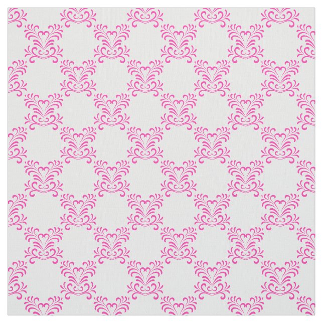 Tela El rosa florece en el blanco | BONITO (Retal)