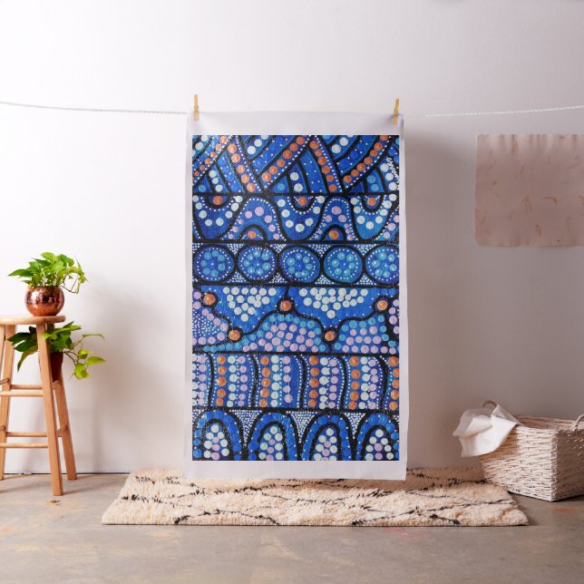 Tela El tejido diseñado por los aborígenes de viaje (In Situ)