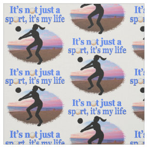 Tela EL VOLEIBOL inspirador ES MI DISEÑO DE VIDA