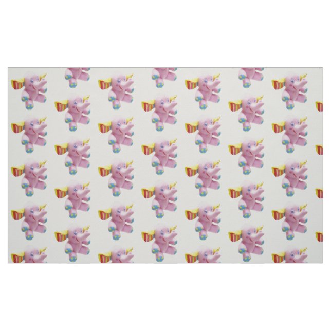 Tela Elefante bebé gracioso ("Cuarto gordo" (fat quarter))