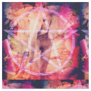 Tela Elefante bebé Pentagram