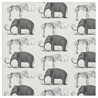 Tela Elefante prehistórico del mamut lanoso